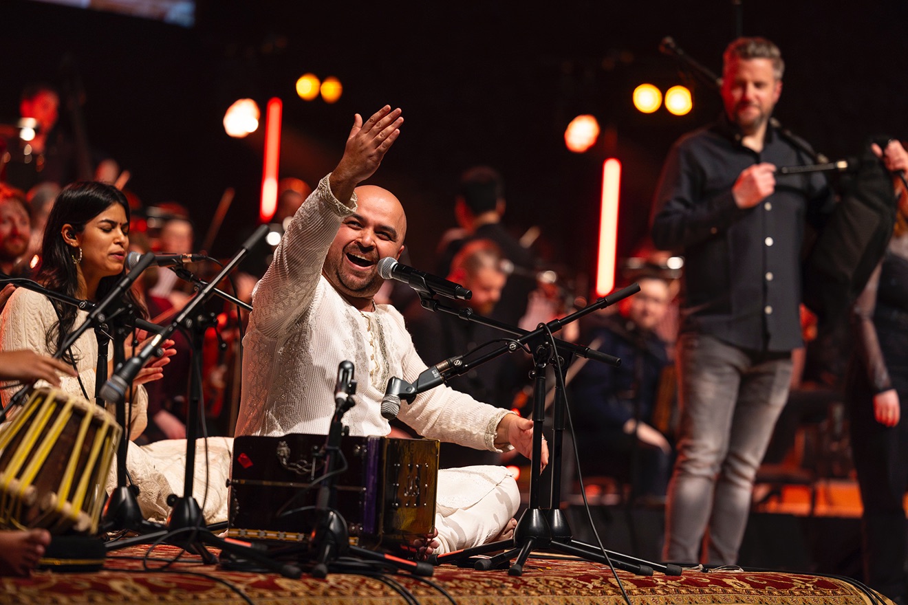 Qawwali Project and the Glasgow Piping Quintet