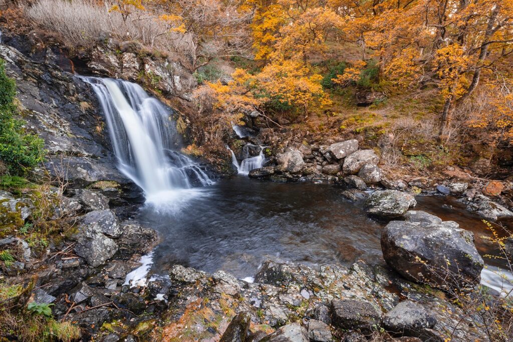 Arklet Falls at Inversnaid