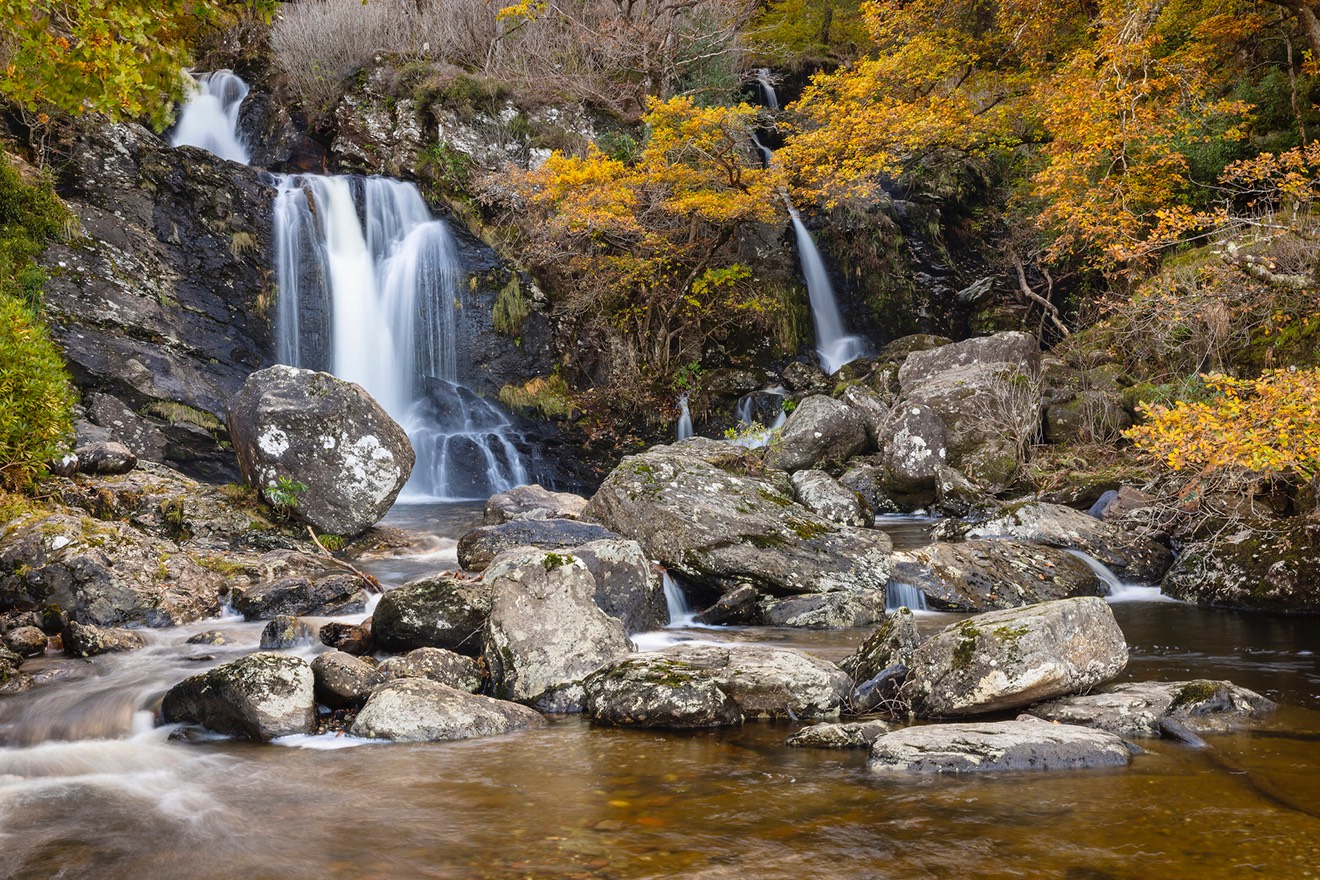 Arklet Falls at Loch Lomond