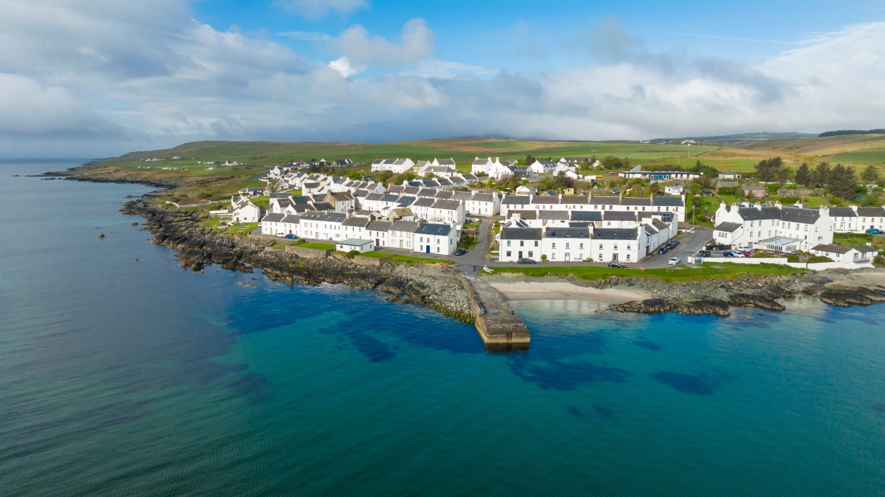 Port Charlotte on the Islay