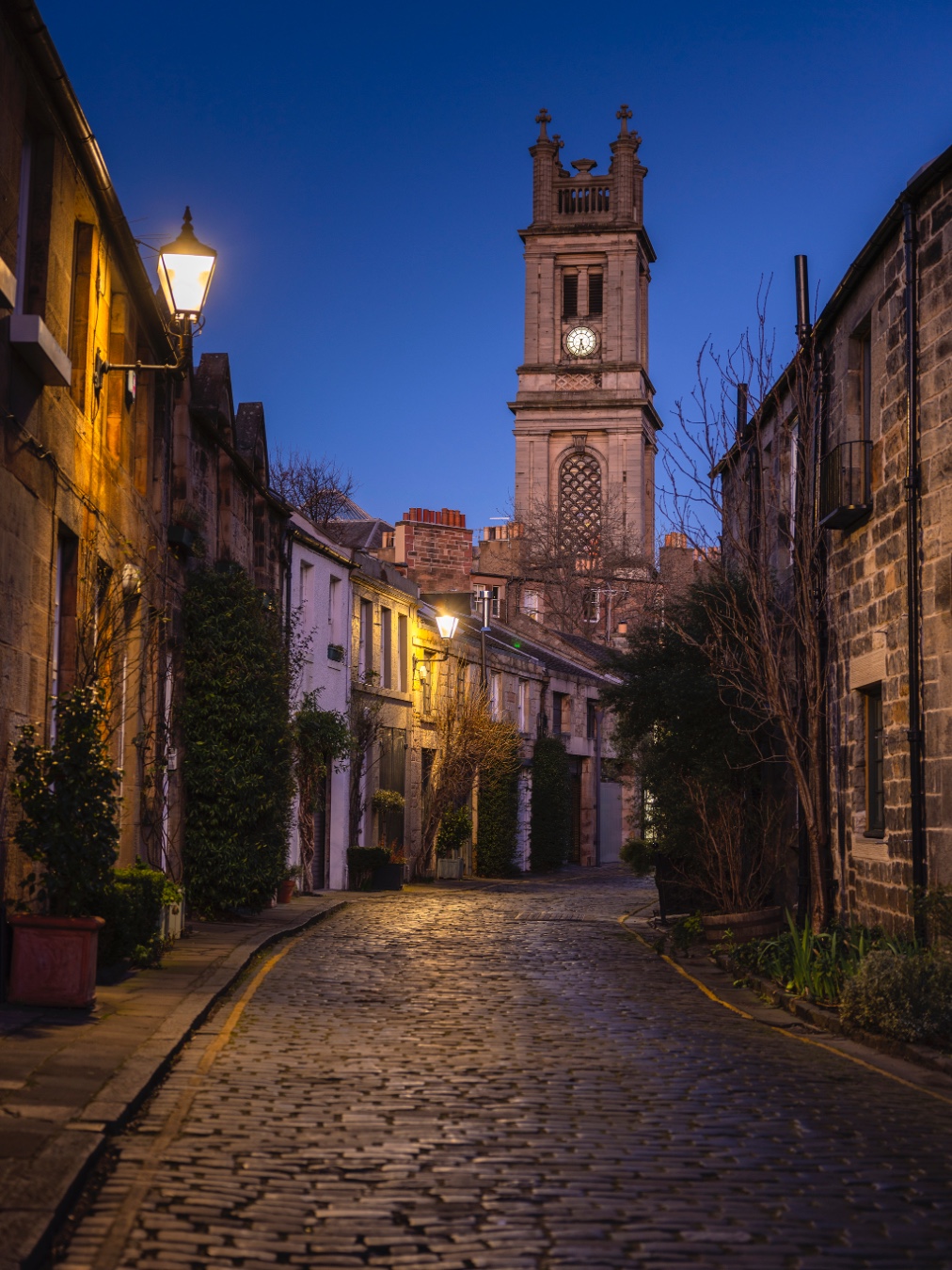 Circus Lane in Edinburgh