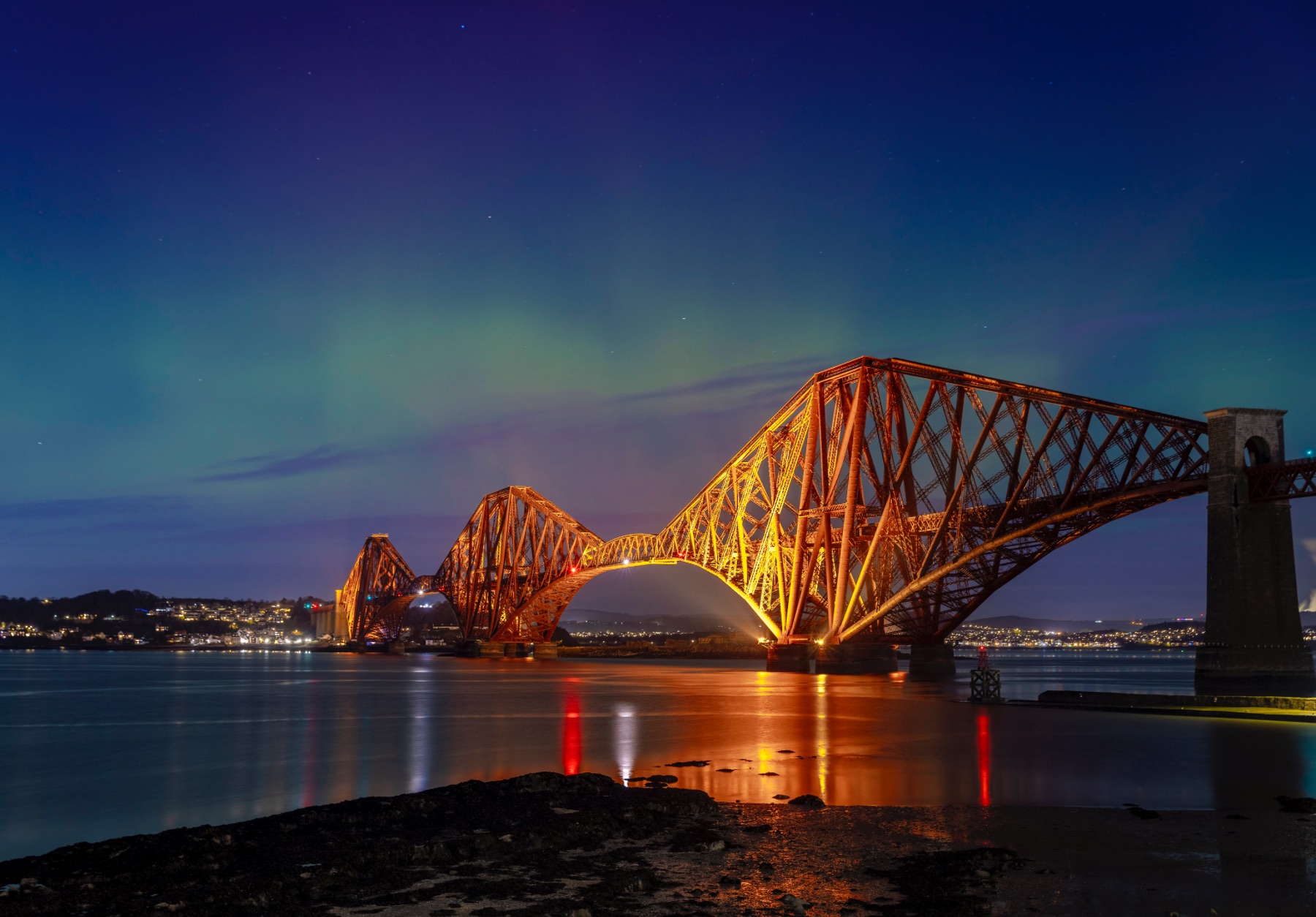 Forth Bridge Aurora
